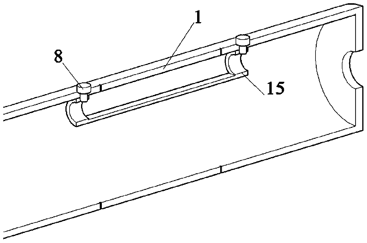 Memory alloy damper