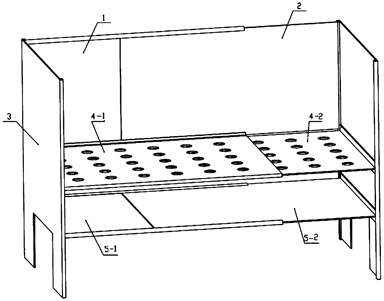 Multifunctional barbecue grill capable of being disassembled, assembled and adjusted