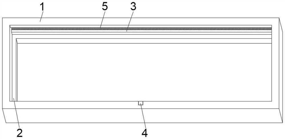 High-stability foldable balcony window body