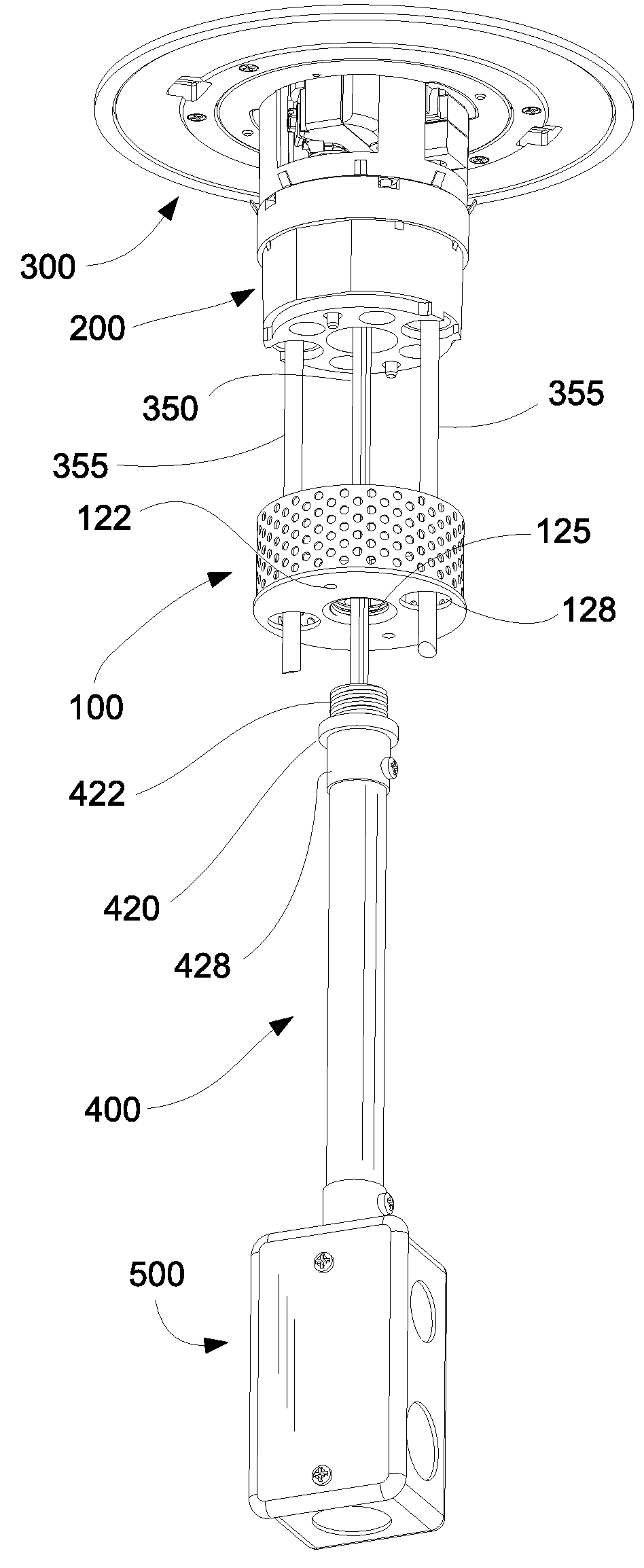 Intumescent cover for a poke-through assembly