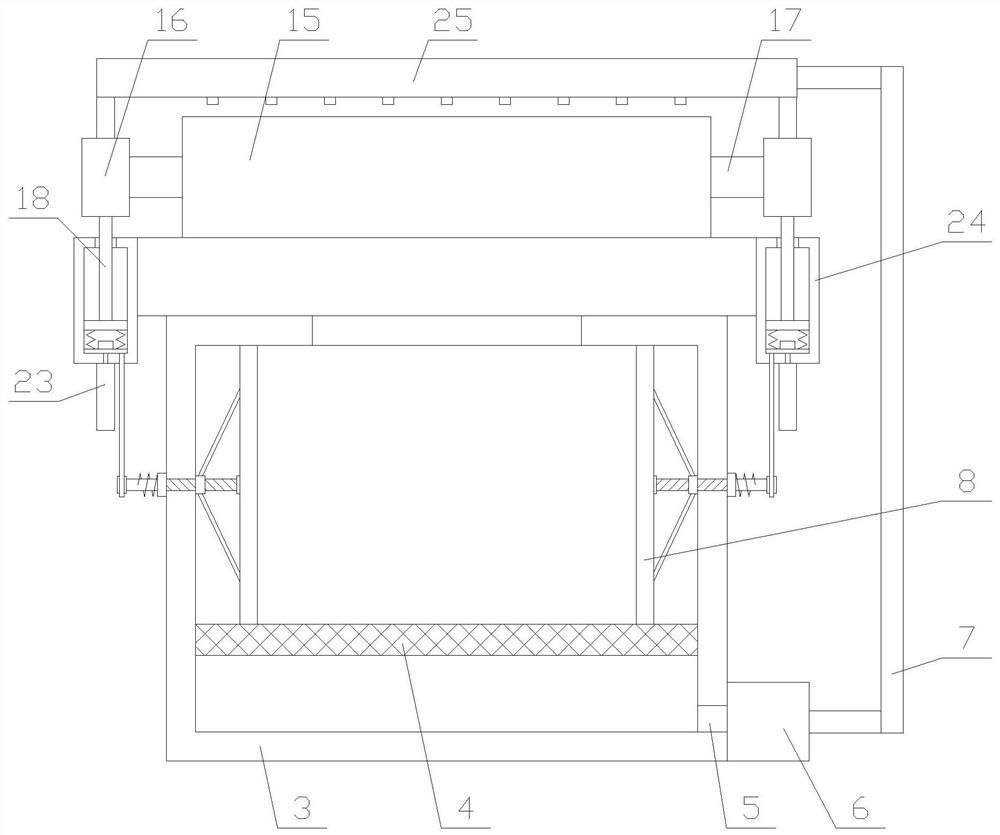 Flat pressing planer with wood chip recycling function