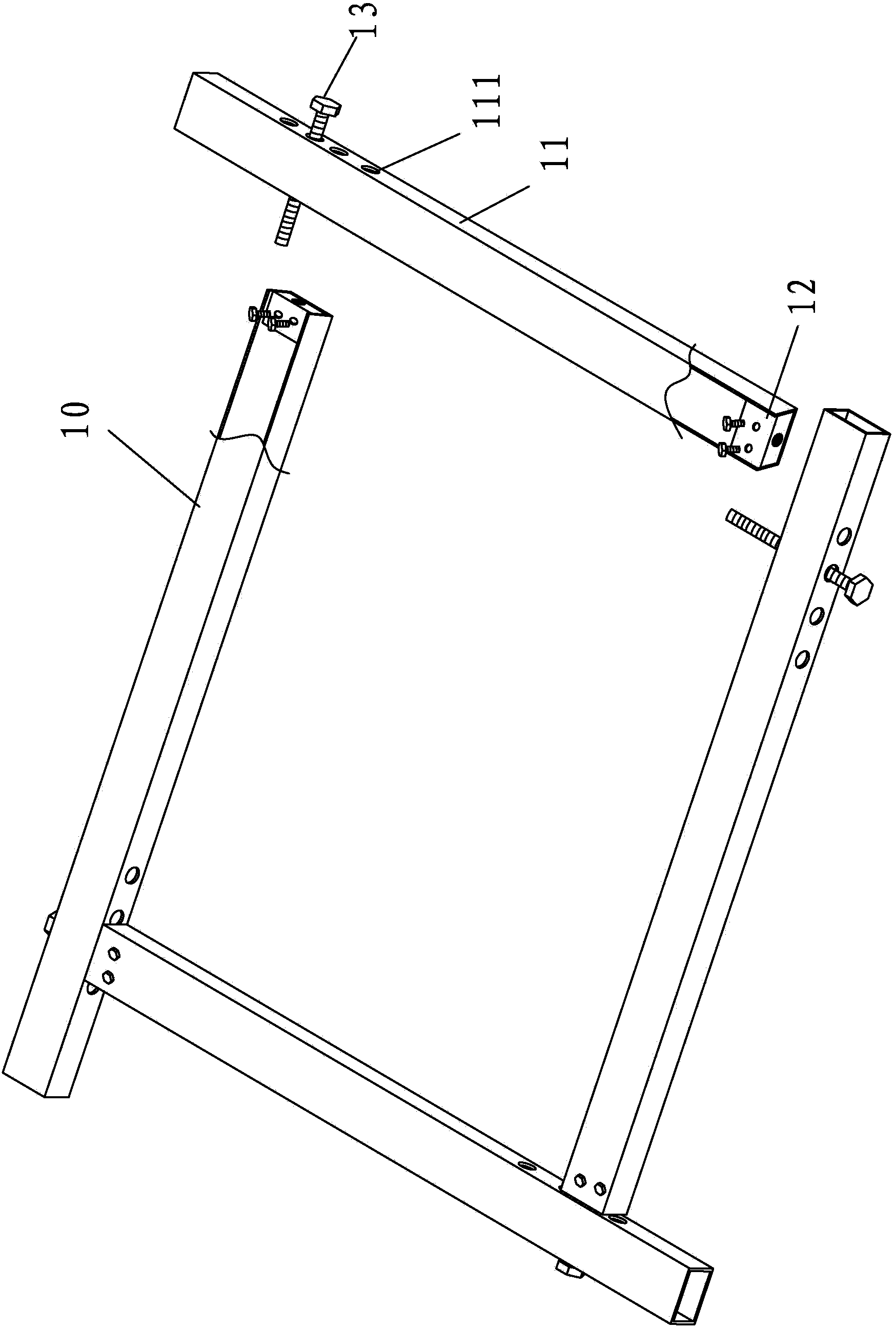 Construction method for column mold composed of concrete formworks