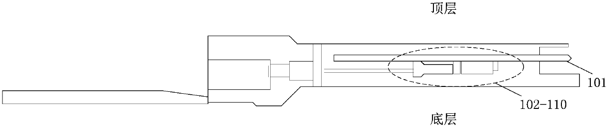 Heat dissipation structure of high speed optical module