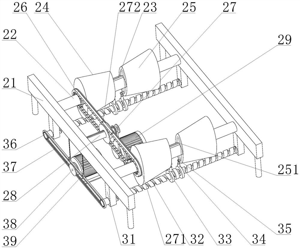 Stepping type feeding mechanism capable of adjusting feeding distance