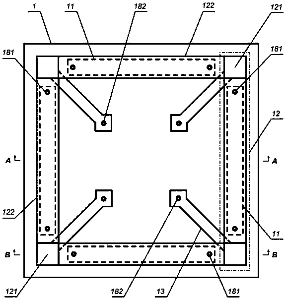 A dynamic self-balancing structure