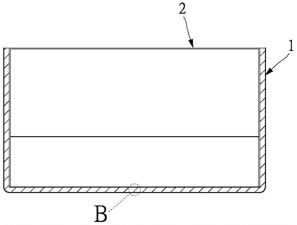 Composite type heat dissipation structure