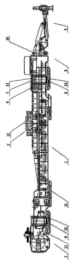 Intelligent self-propelling belt-conveyor tail and application method thereof