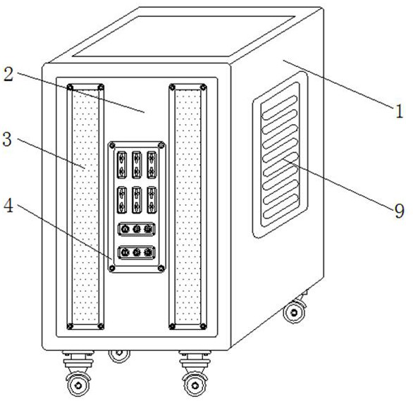 Electric equipment for film coating