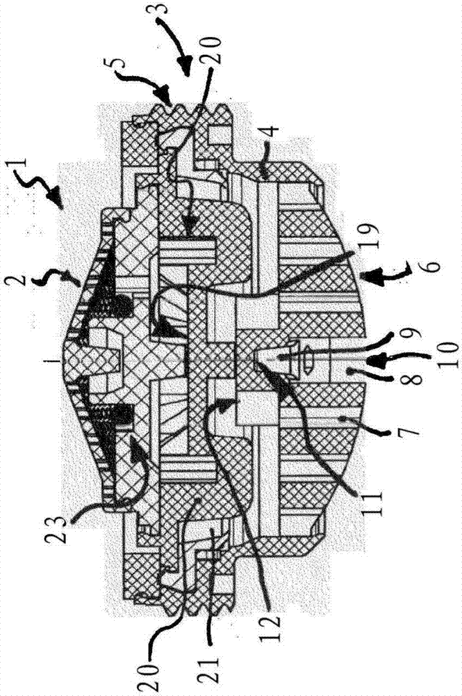 Spray regulator having a slit-like recess as tool engagement surface