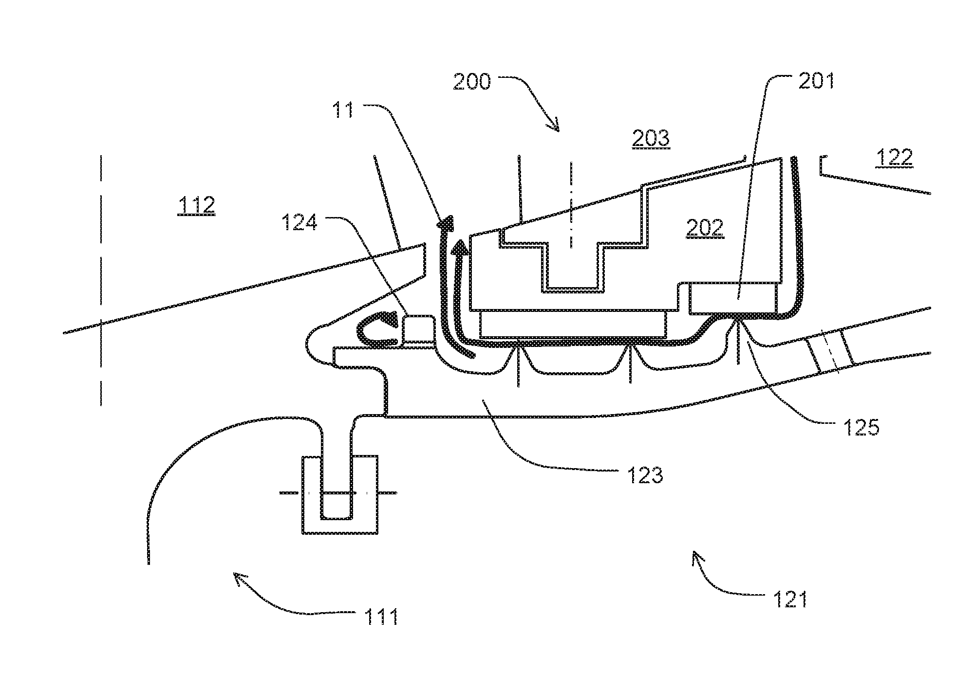 Rotor for a turbomachine and compressor