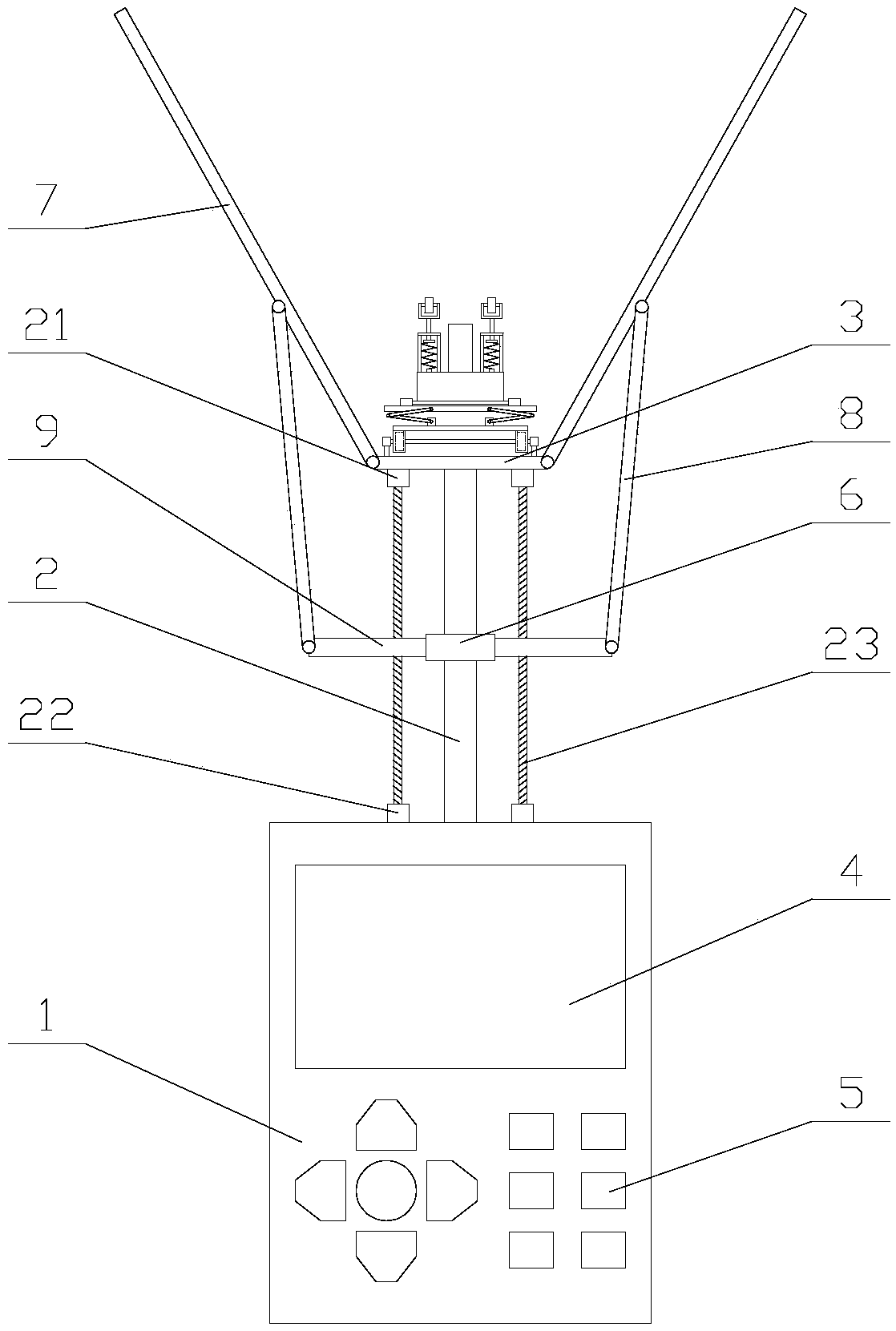 Ultrasonic thickness gauge applicable to small pipelines