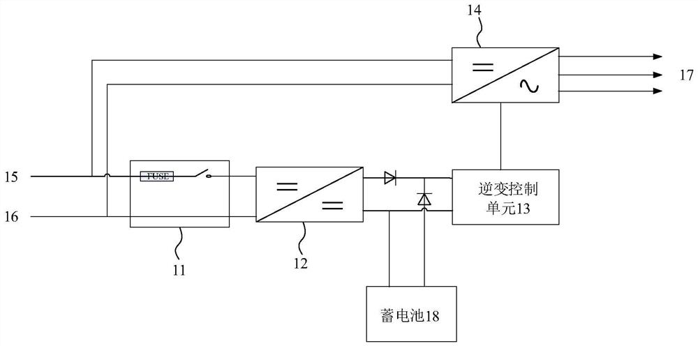 Railway vehicle zero-voltage starting device, control method and railway vehicle