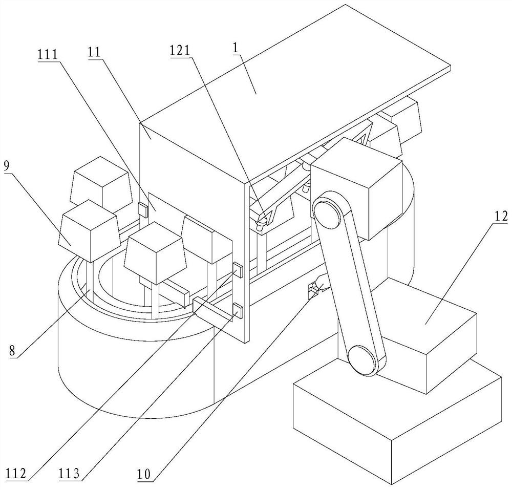 An intelligent detection device for bamboo products