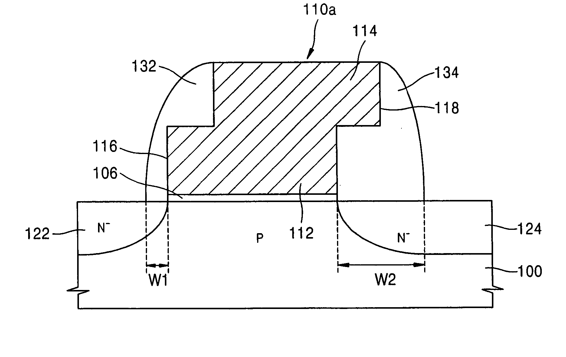 High voltage transistor and method of manufacturing the same