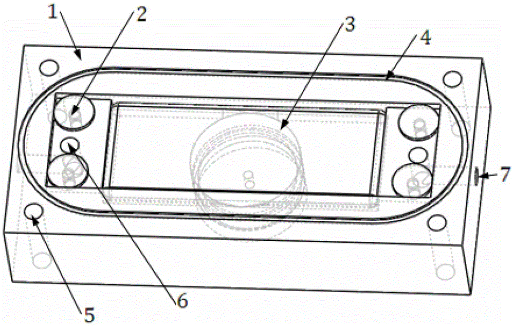 Electrode device with flat structure for measuring oil flow electrification characteristics