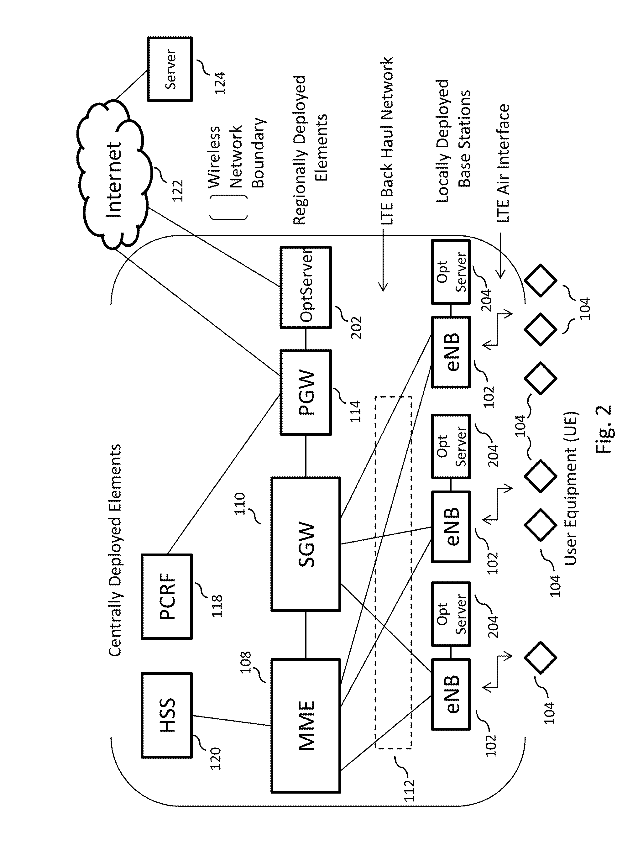 Efficient delivery of real-time services over a wireless network