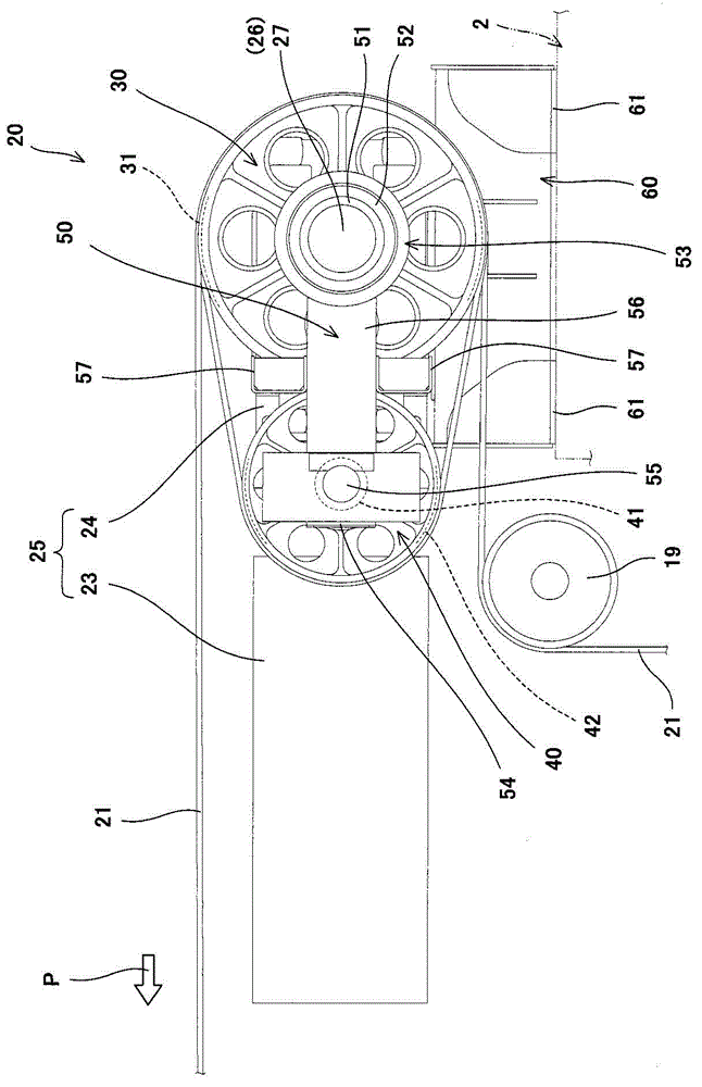 Lifting driving device and mechanical parking equipment having the same