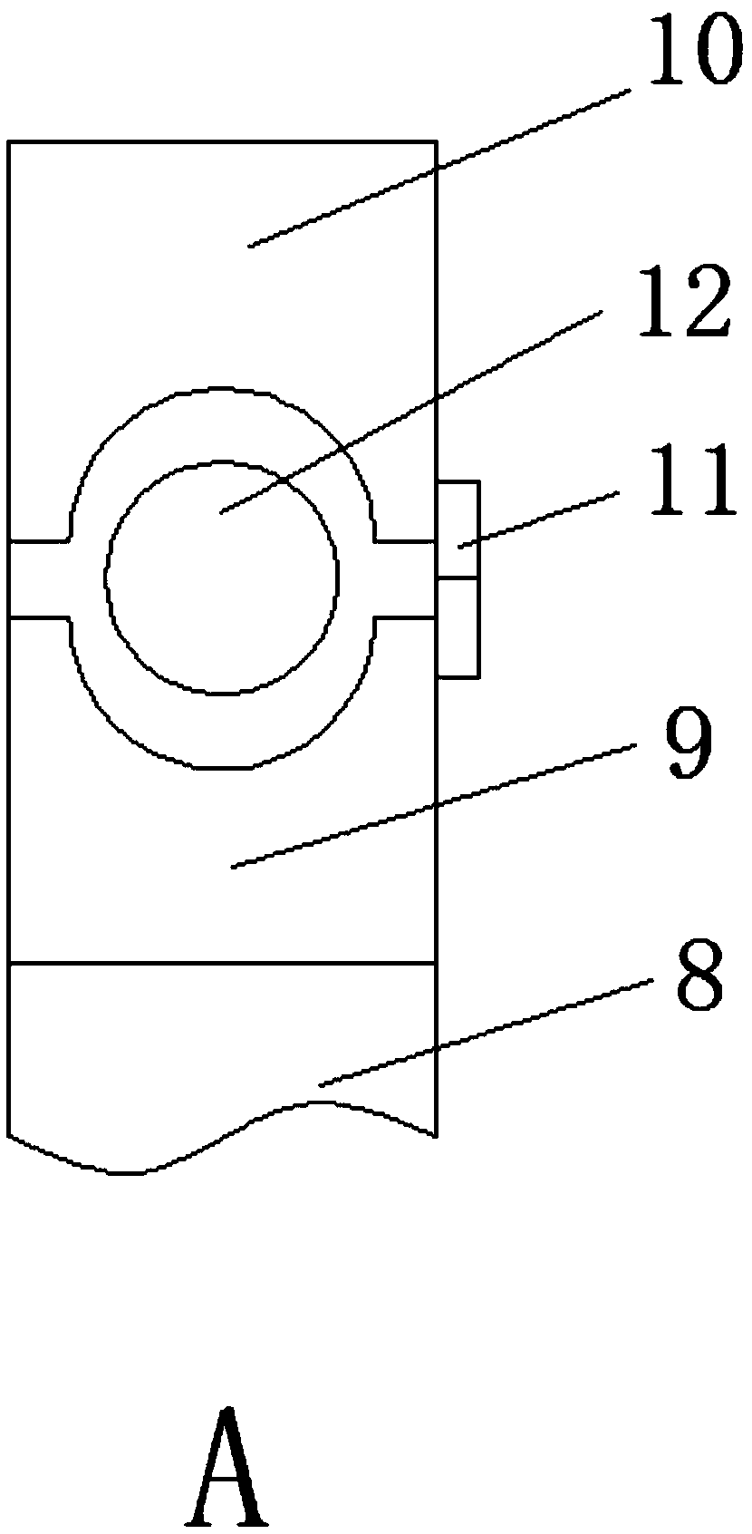 Textile yarn guiding device with humidifying device