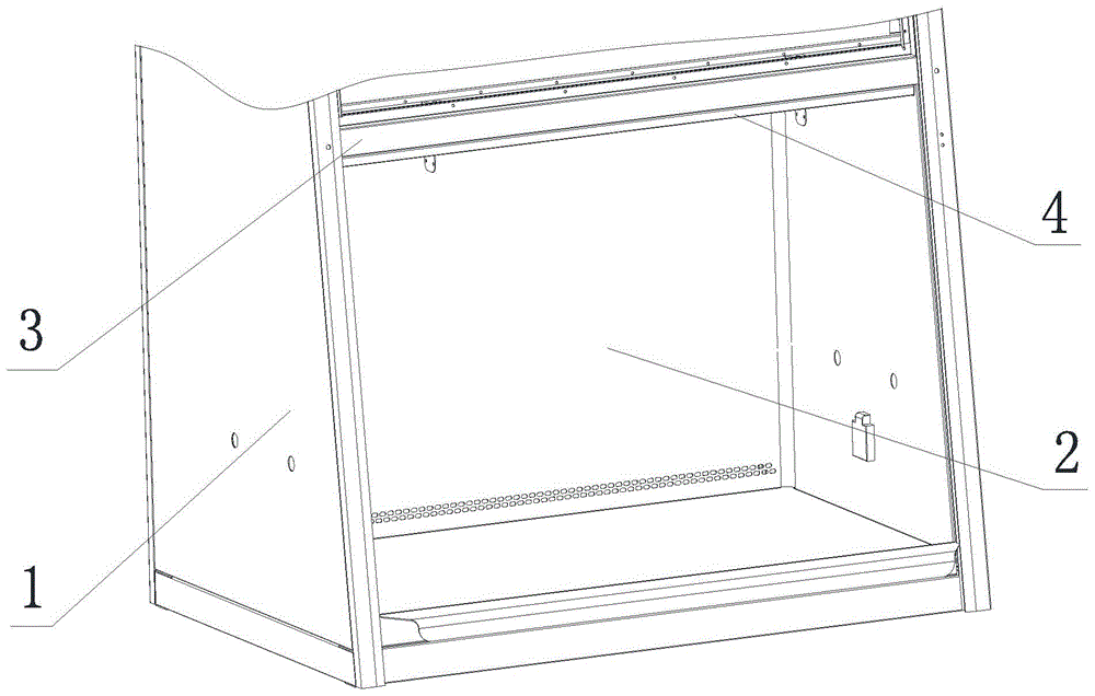 Biological safety cabinet for monitoring filter leakage in real time