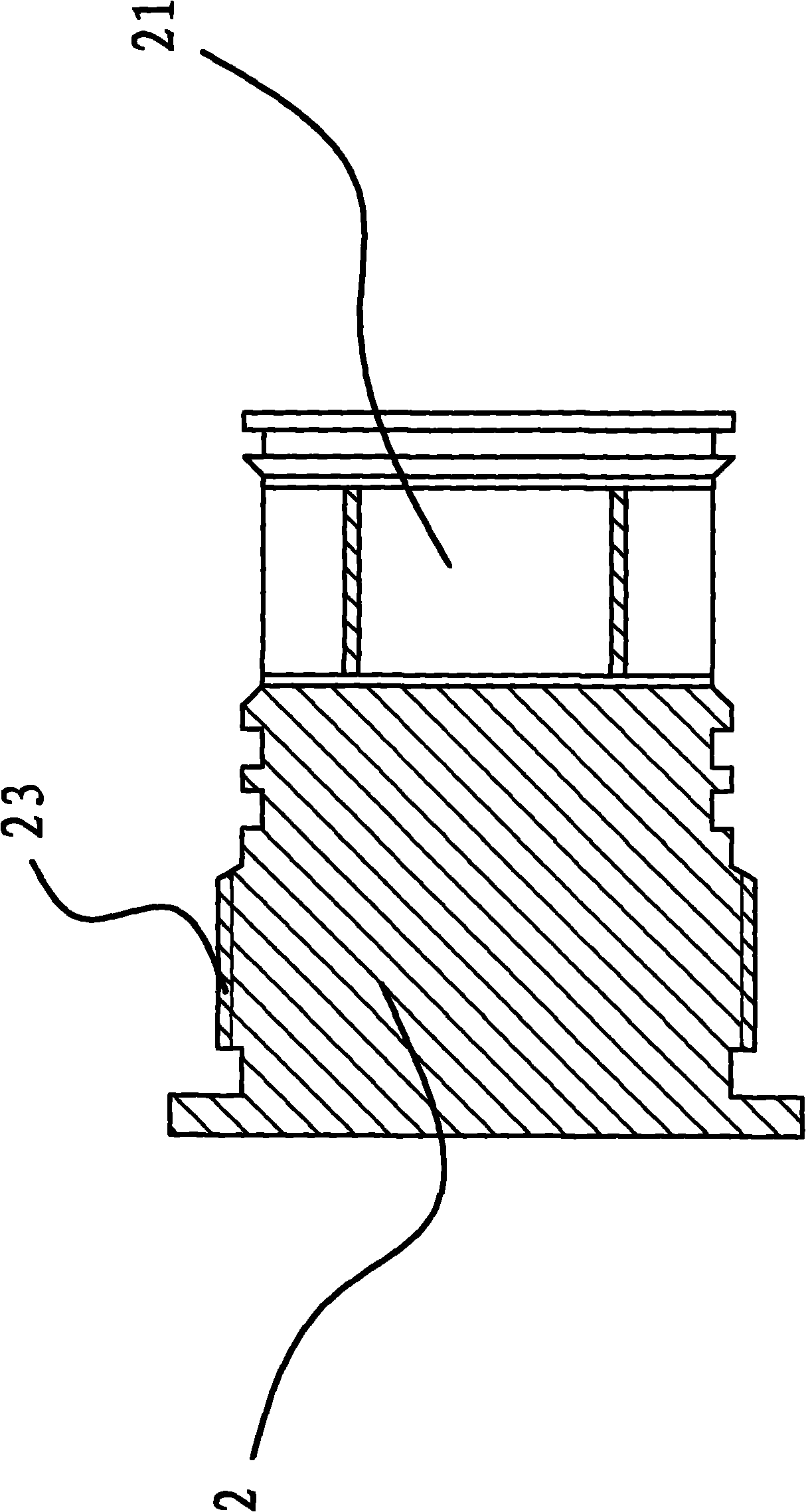 Supercooling type drying and filtering reservoir