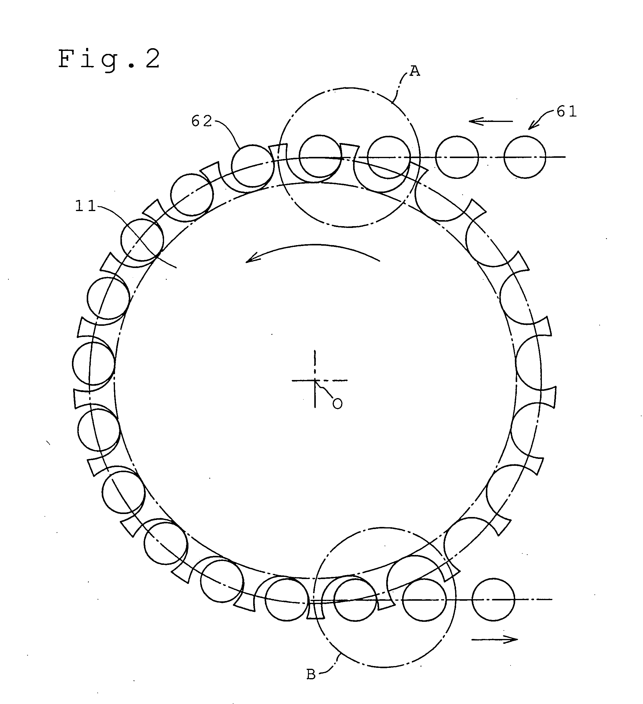 Sprocket for chain