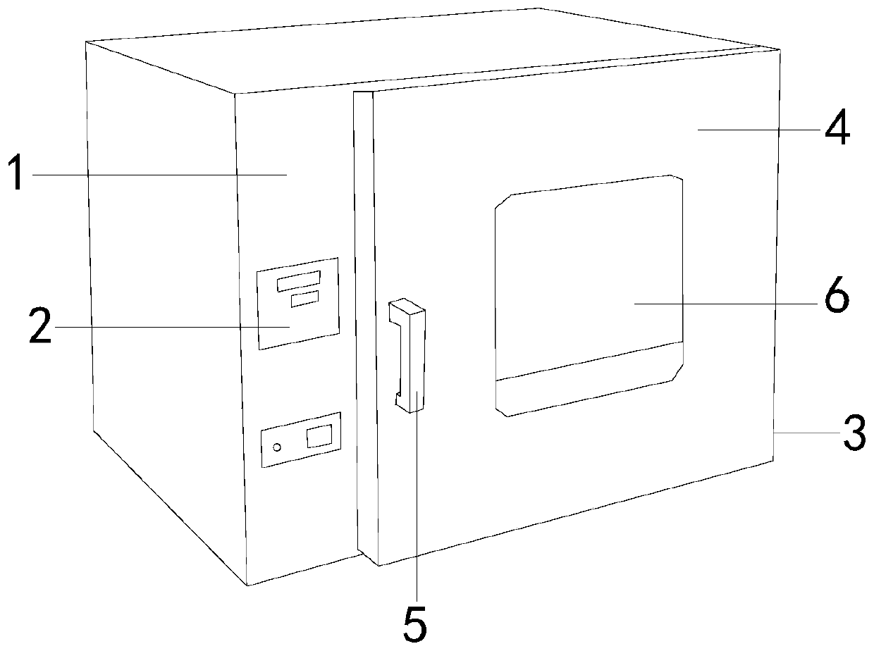 Spraying type edible fungus culture medium sterilizing box