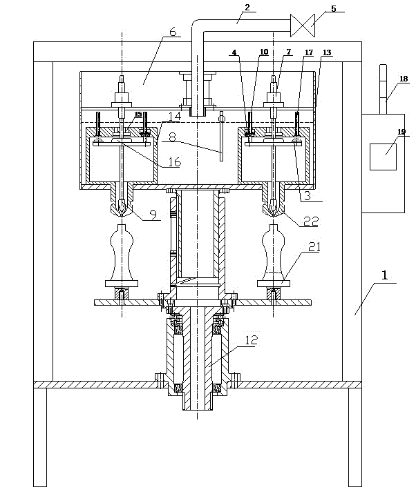 Liquid filling machine