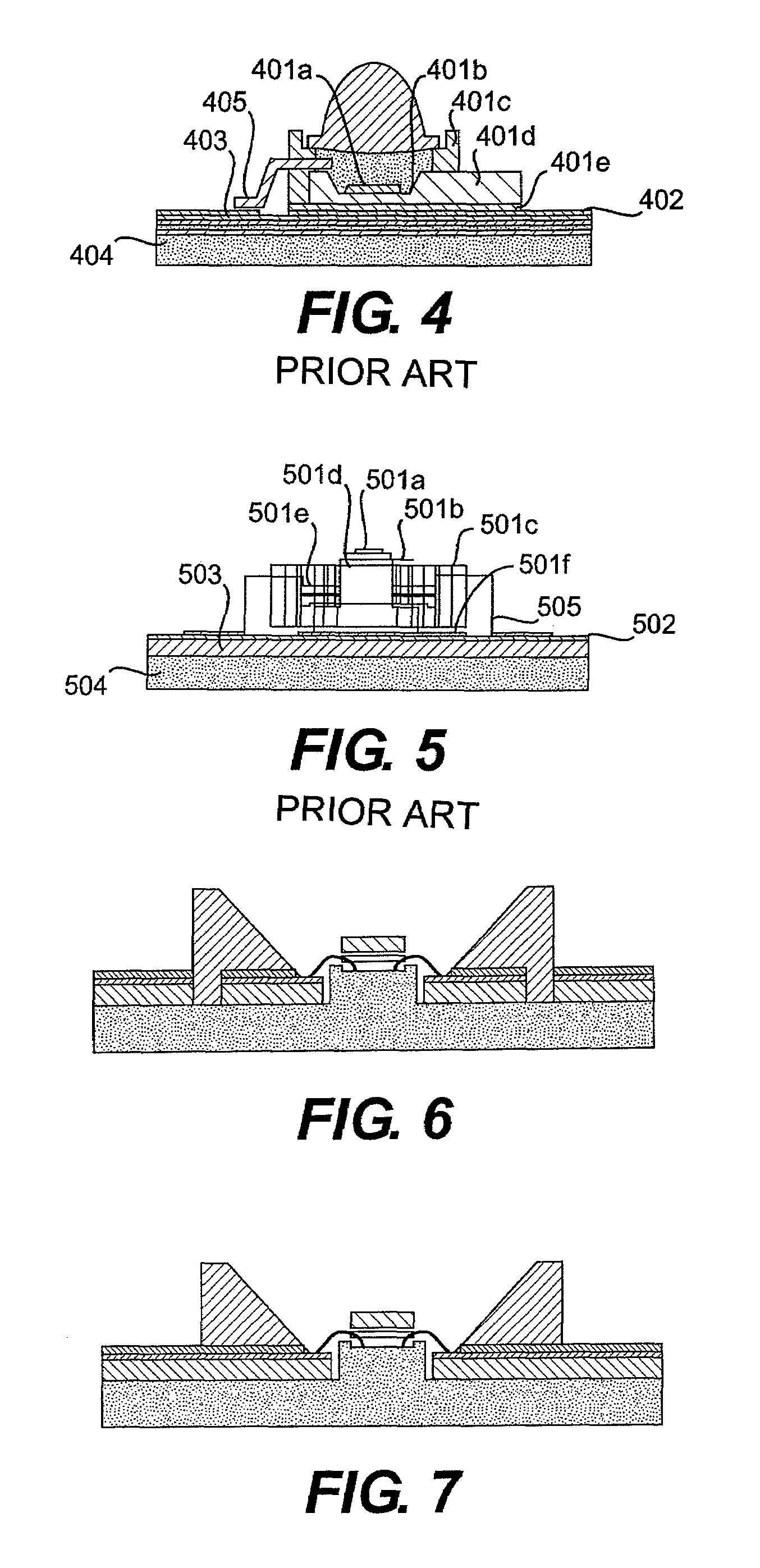 High power light-emitting diode package comprising substrate having beacon