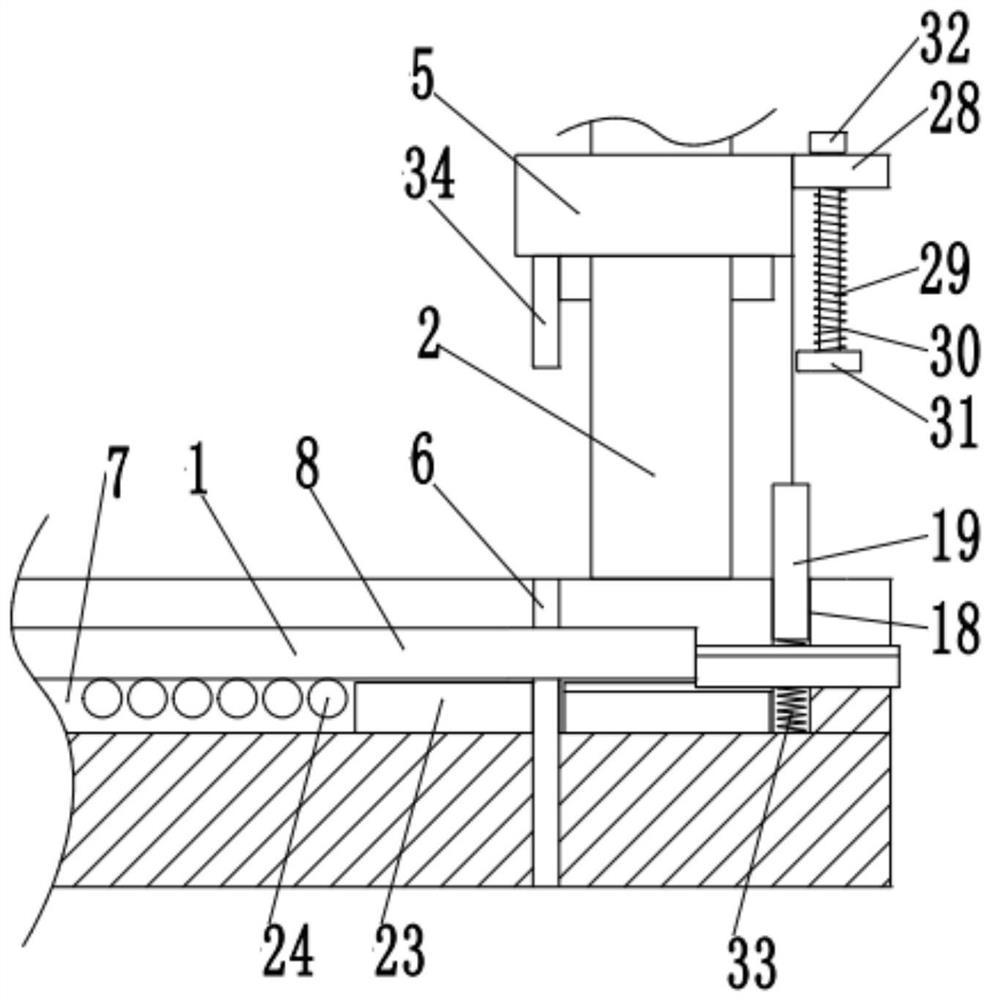 Rail vehicle part stamping machine