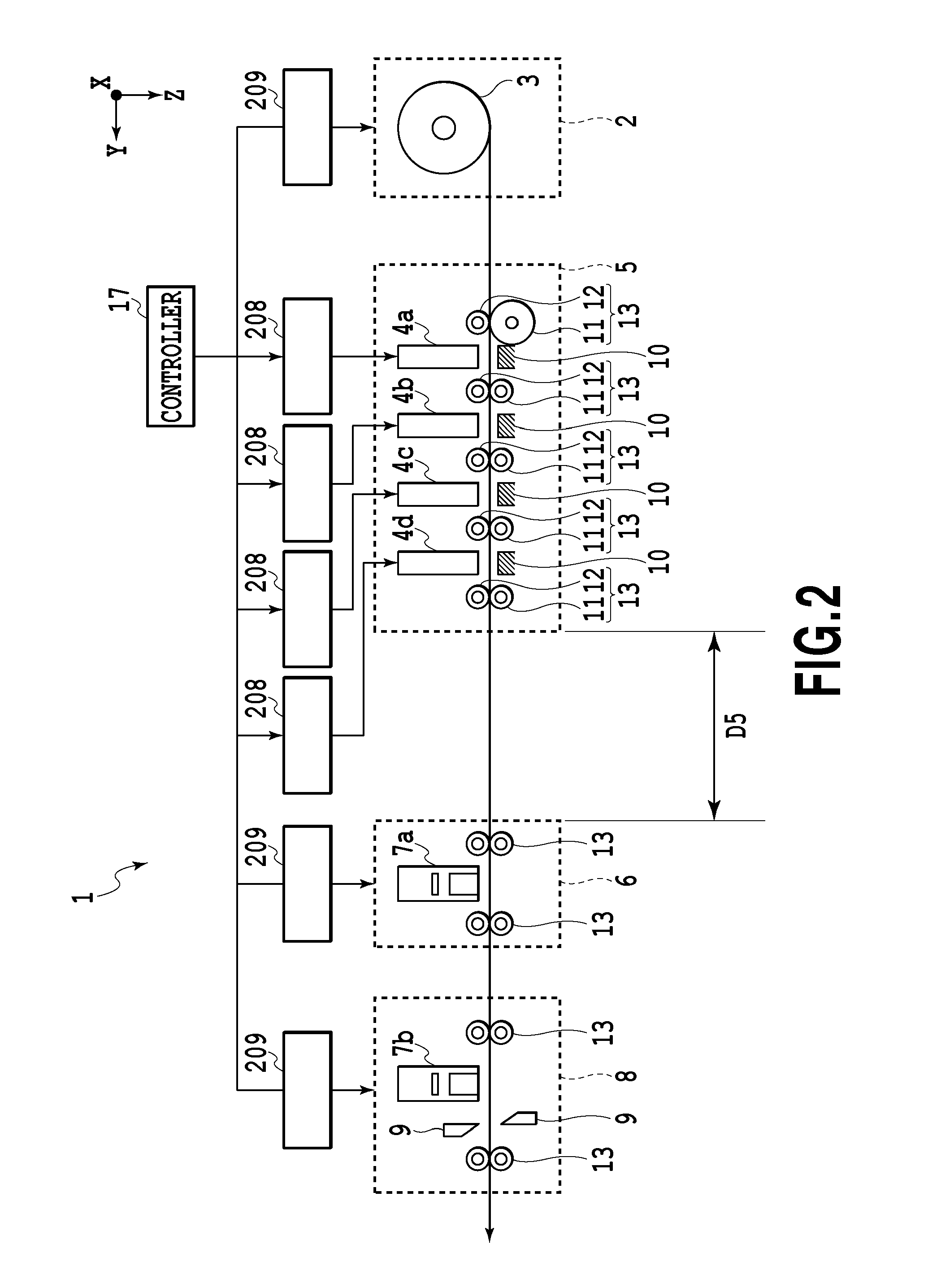 Printing apparatus and method for correcting printing position shift