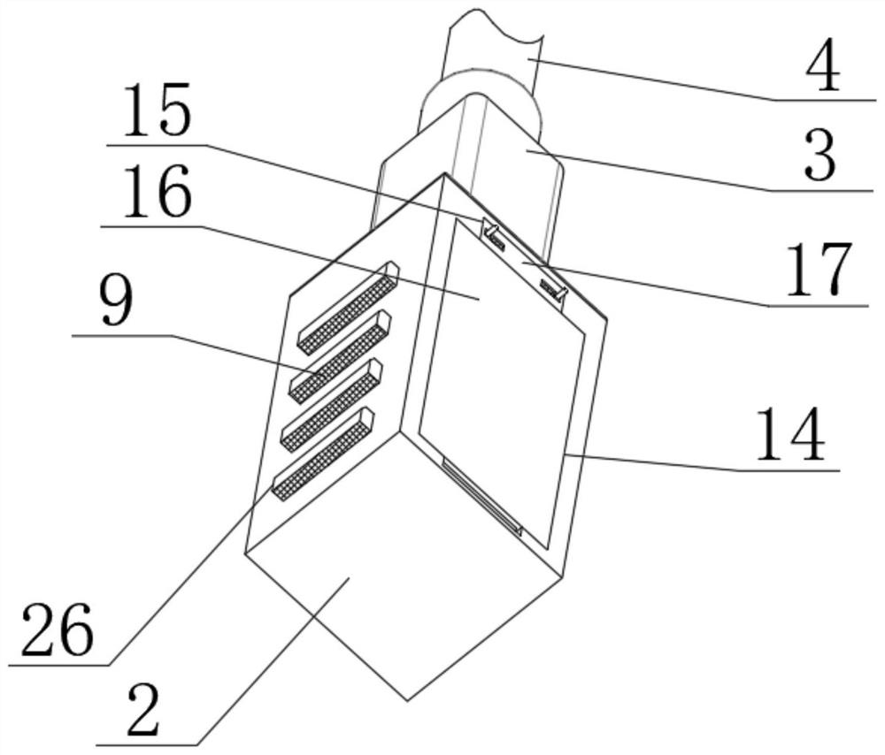 Smart box for smart street lamp and smart street lamp