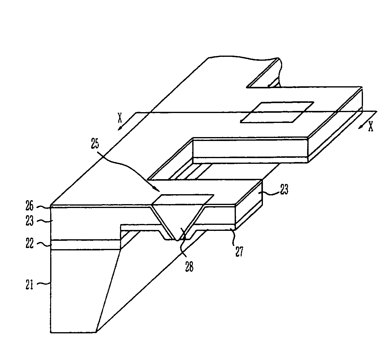 Head for recording and reading optical data and method of manufacturing the same