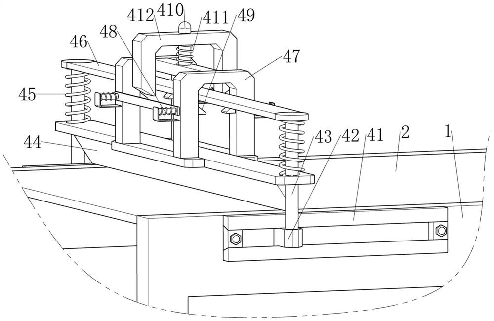 A glass fiber yarn auxiliary cutting device