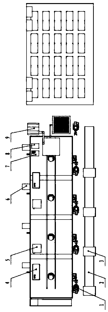 Full-automatic series core-making center of inorganic precoated sand