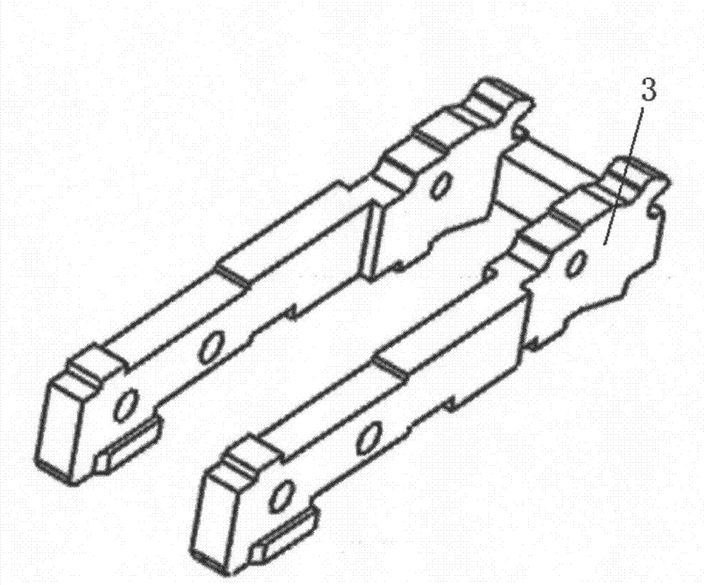 Double-breakpoint molded case circuit breaker