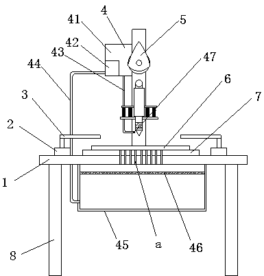 Puncher for steel plate