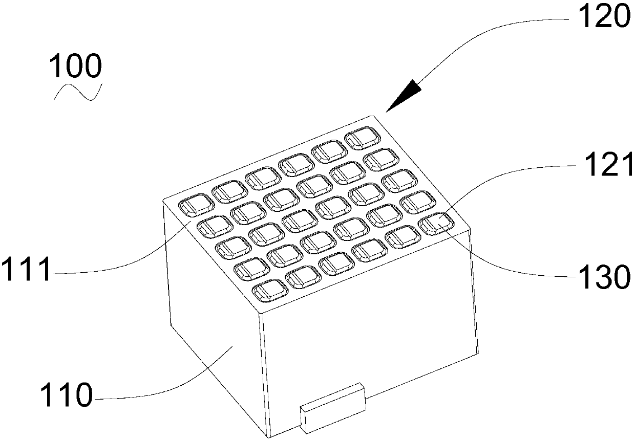 Injection mold and movable mold machining method