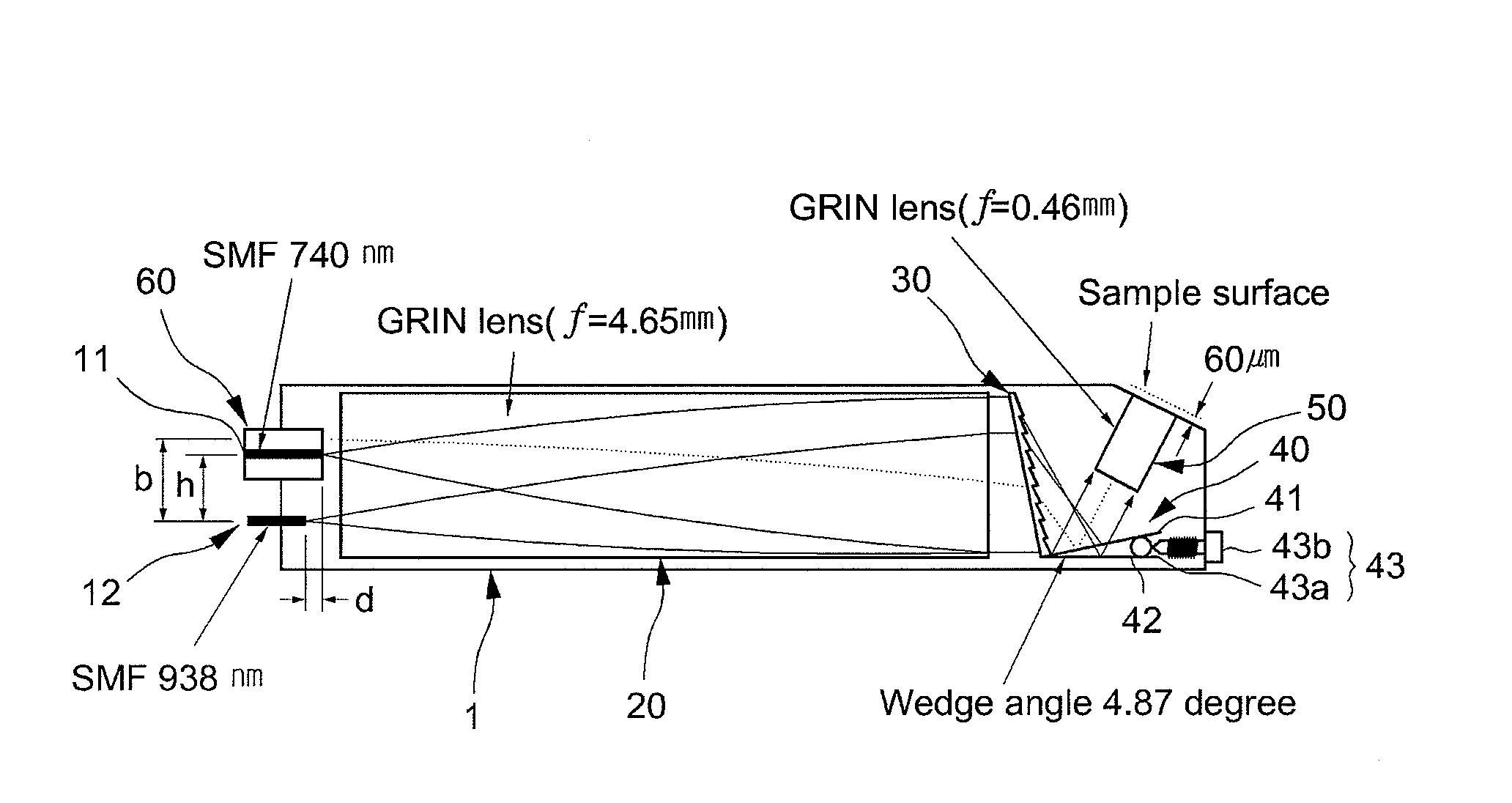 Spectrally encoded coherent Anti-stokes raman scattering endoscope