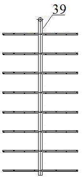 Efficient town sewage treatment and recycling device and process