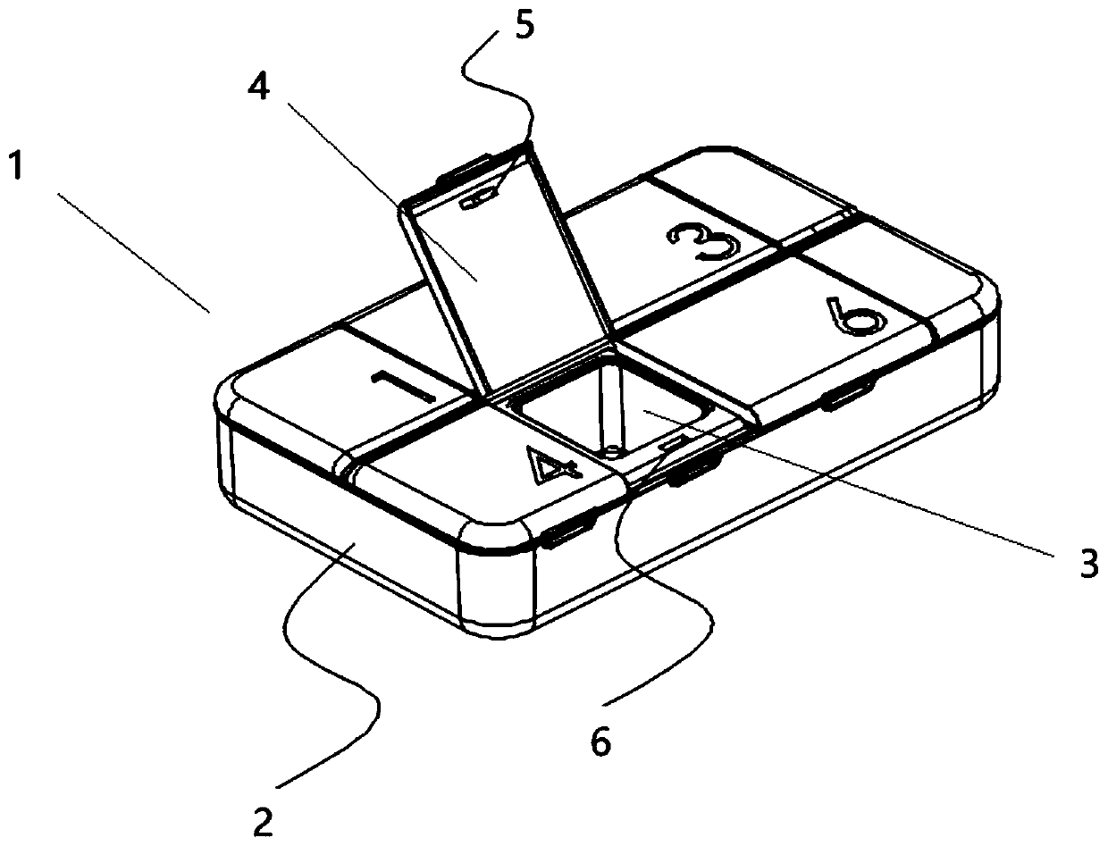 Smart medicine box, method for unlocking smart medicine box, and medicine management system