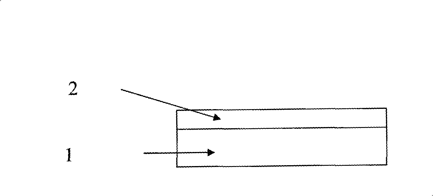 Cuprum chromium-cuprum composite contact material and manufacturing method thereof