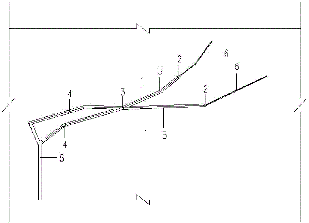 A tunnel lining leakage water treatment method