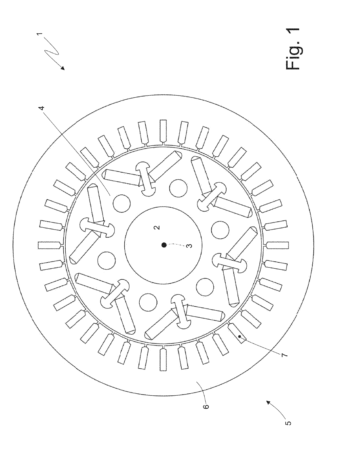 Method to construct an electric machine having a stator winding with rigid bars