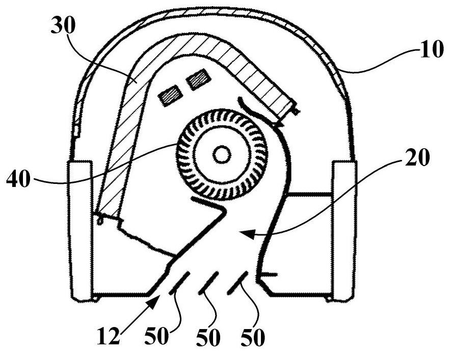 Air conditioner indoor unit and air guide assembly thereof