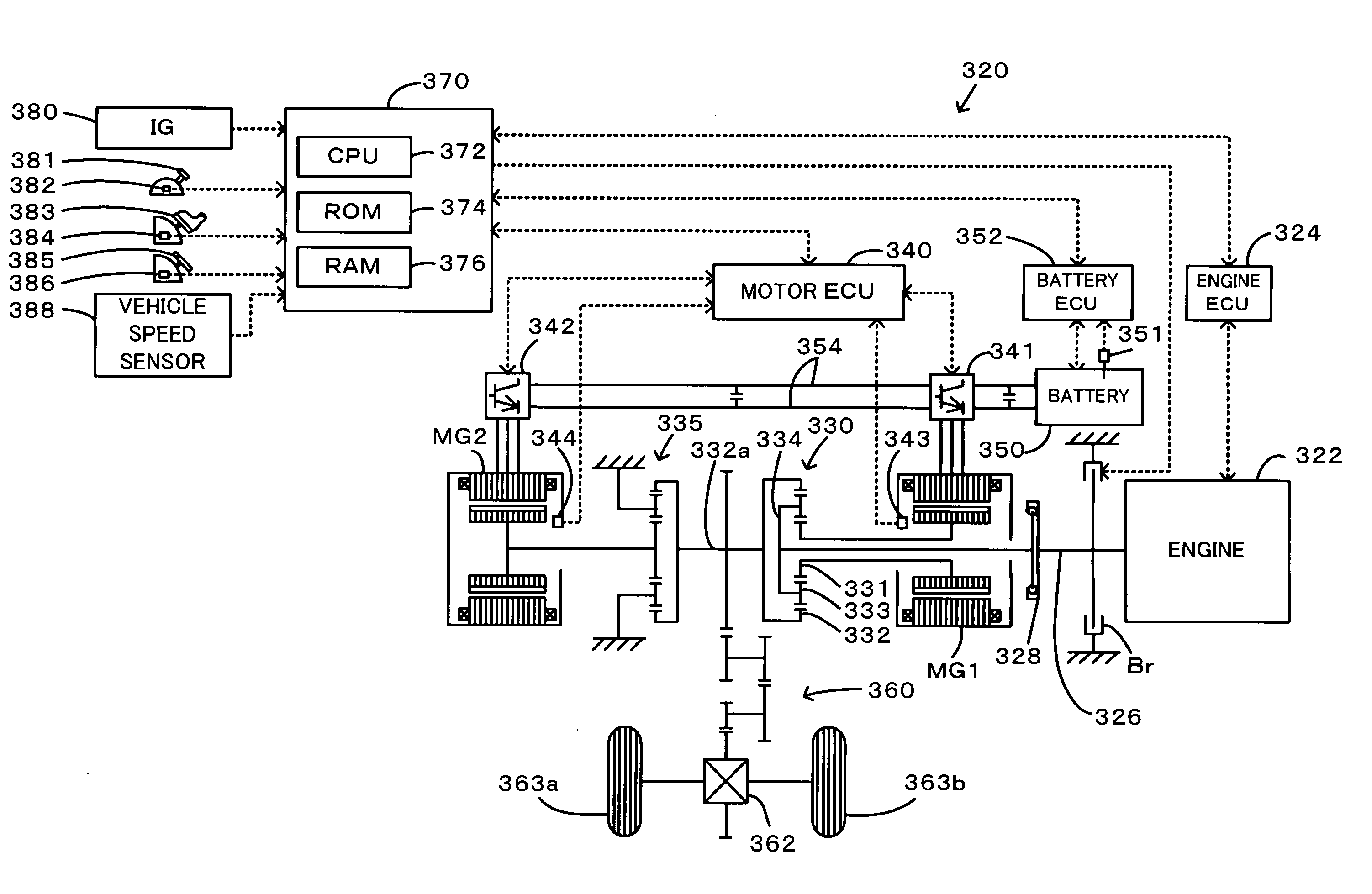 Drive system and automobile