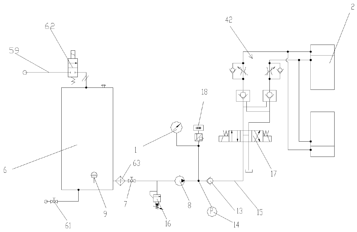 Test method for burst pressure of special-shaped valves clamped by hydraulic pressure