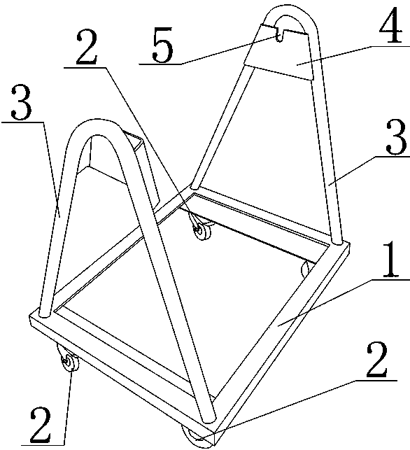 Air blower for simulating automobile operating environment