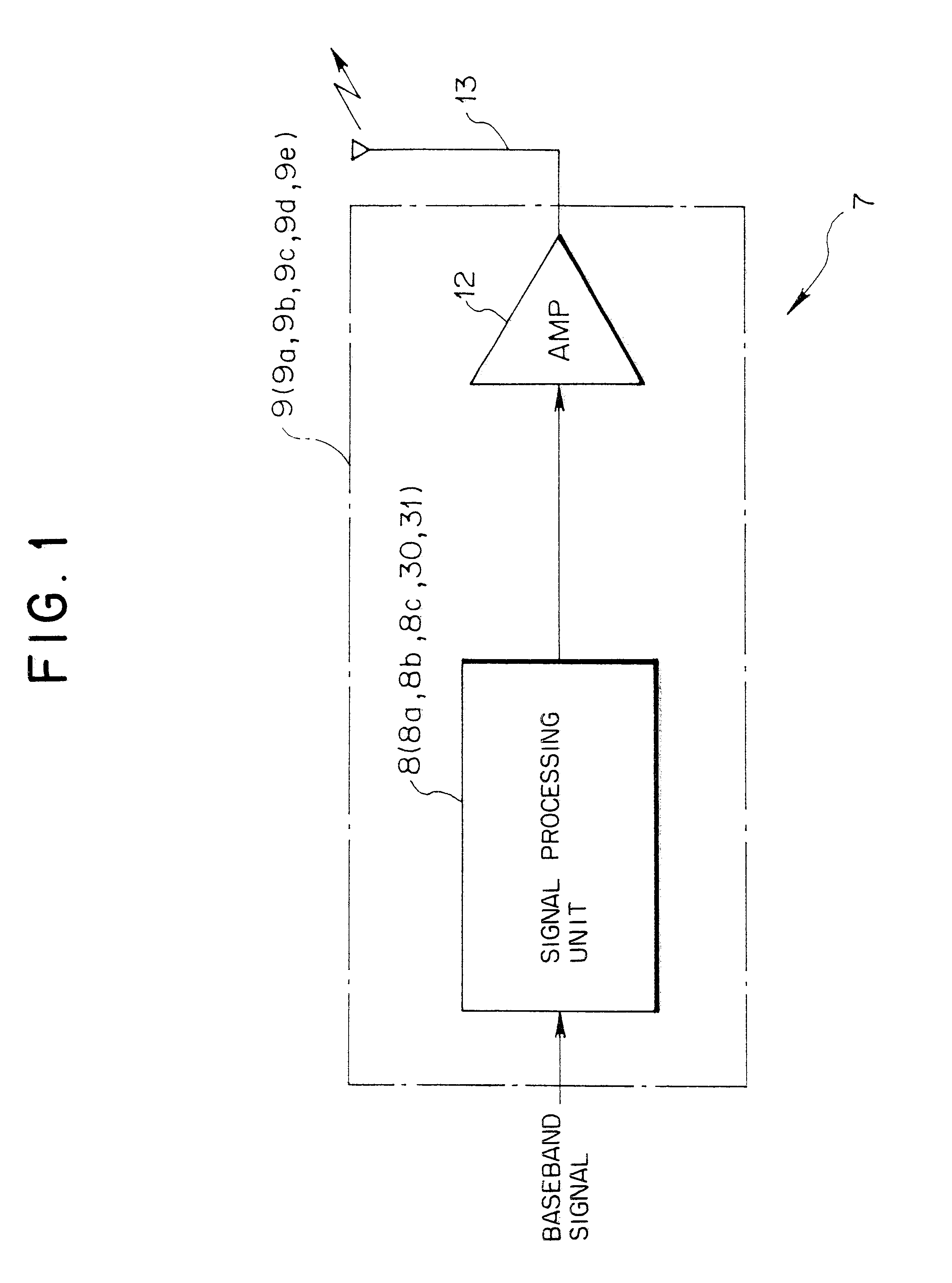 Predistortion-type distortion compensation amplifying apparatus