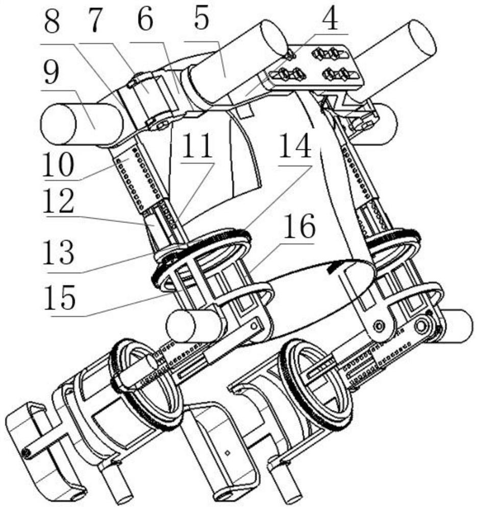 Wearable upper limb rehabilitation exoskeleton robot