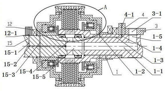 Two-way-controlled liquid viscosity speed regulation clutch